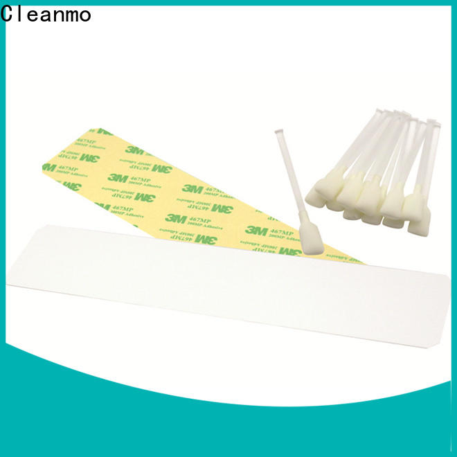 Cleanmo non woven zebra printer cleaning manufacturer for cleaning dirt