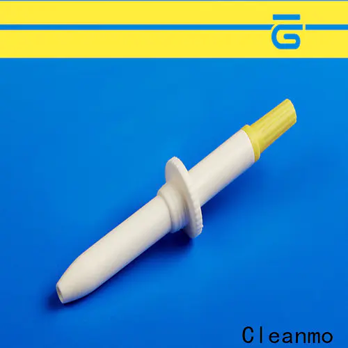 Cleanmo Nylon Fiber head nasopharyngeal nylon flocked swab supplier for rapid antigen testing