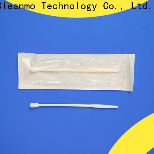 Cleanmo Bulk purchase nylon flocked nasopharyngeal swab factory for cytology testing