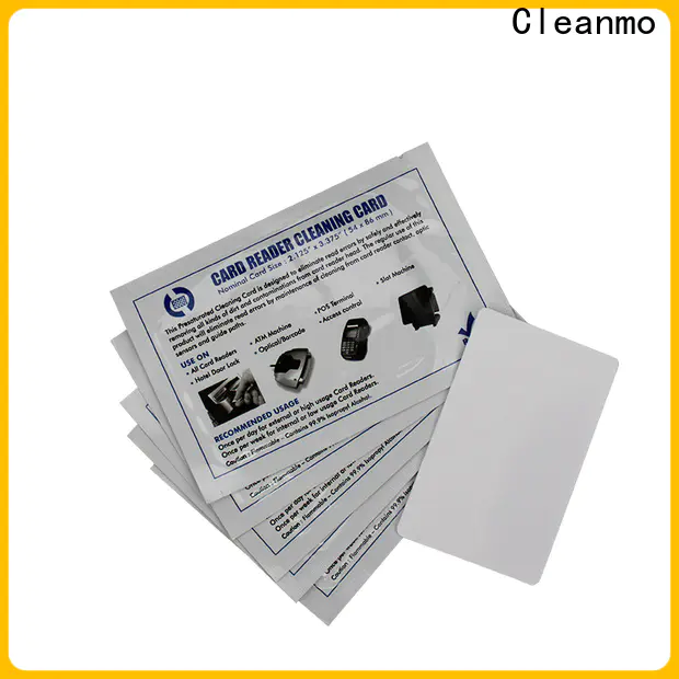 Cleanmo 3M Glue datacard cleaning card wholesale for Magna Platinum