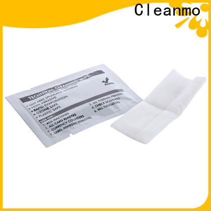 Bulk buy OEM printhead cleaning wipes 40% Rayon factory for ATM/POS Terminals