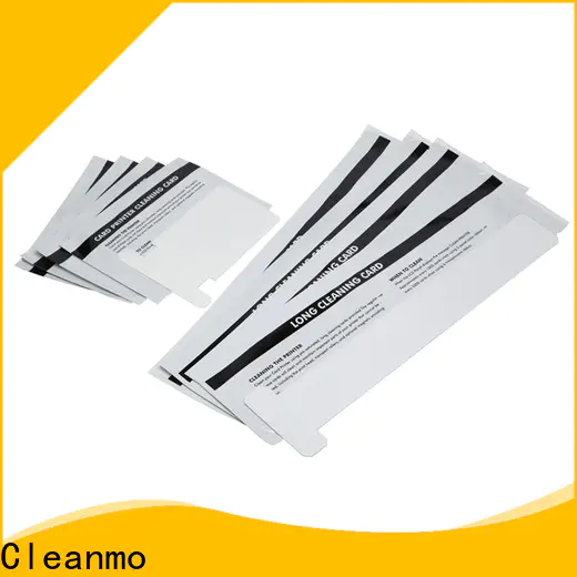 Cleanmo Wholesale zebra printer cleaning cards supplier for ID card printers