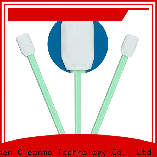 Cleanmo double layers of microfiber fabric cleaning validation swabs supplier for general purpose cleaning