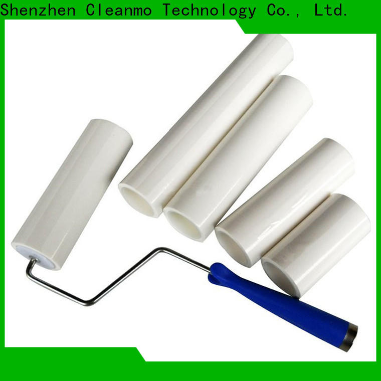 Cleanmo low density polyethylene film adhesive roller supplier for ground