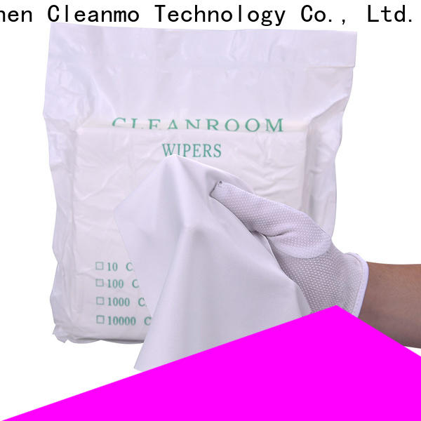 Cleanmo 70% Polyester lens wipes wholesale for medical device products