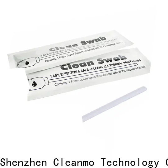Cleanmo Bulk purchase printer swabs supplier for Card Readers