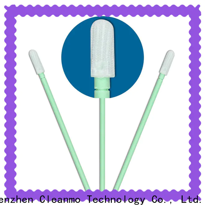 Cleanmo safe material dacron swabs supplier for printers
