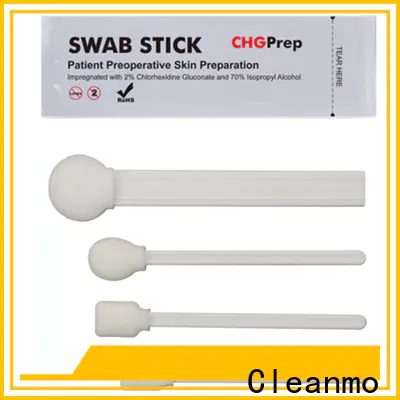 Cleanmo Bulk purchase OEM individual first aid stirale swabs supplier for Dialysis procedures