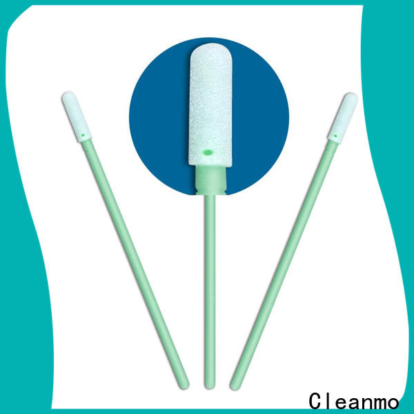 Cleanmo precision tip head sterile swab stick factory price for Micro-mechanical cleaning