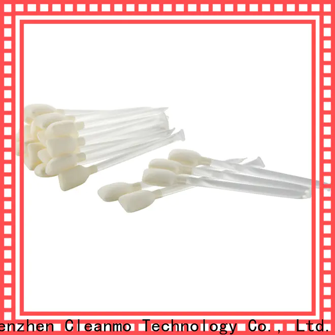 Cleanmo Non abrasive IPA pre-saturated cleaning swabs wholesale for ATM/POS Terminals