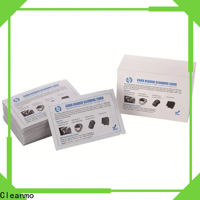 Cleanmo High and LowTack Double Coated Tape printer cleaning supplies manufacturer for ID card printers