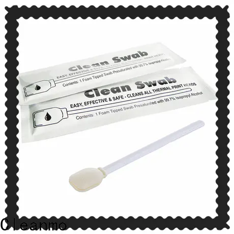 Cleanmo Aluminum Foil cleaning swabs for printers manufacturer for ID Card Printers