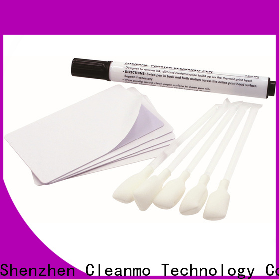 Cleanmo Wholesale OEM thermal printer cleaning card manufacturer for cleaning dirt
