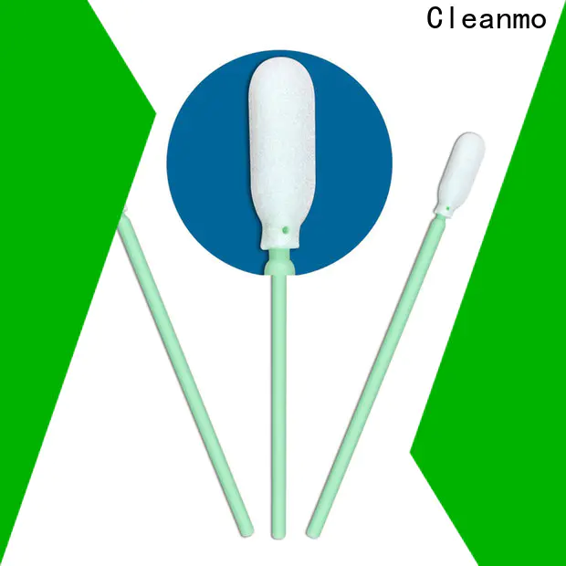 Cleanmo Custom best cotton swabs long supplier for excess materials cleaning