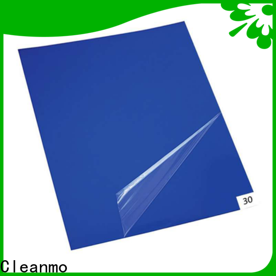 Cleanmo sensitive adhesive sticky mat price supplier for cleanroom entrances
