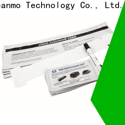 Cleanmo Aluminum foil packing Javeling cleaning cards wholesale for J430i Printers