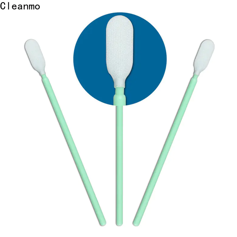 high quality micro cotton swabs EDI water wash manufacturer for excess materials cleaning