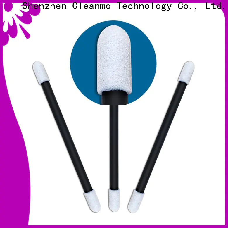 Cleanmo Wholesale ODM dacron swab factory price for excess materials cleaning