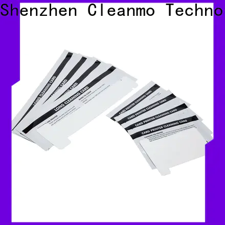 Cleanmo disposable zebra printer cleaning cards wholesale for cleaning dirt
