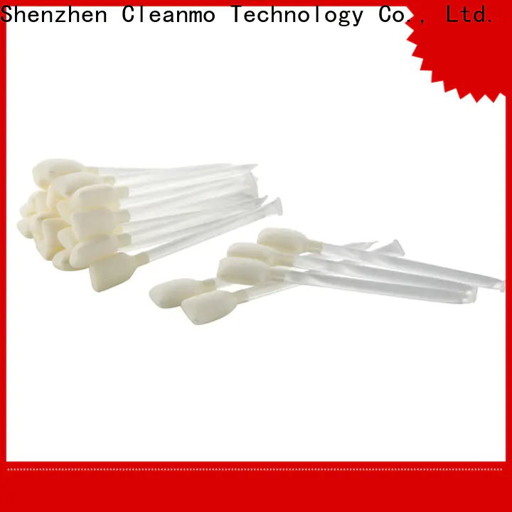 Cleanmo Sponge IPA pre-saturated cleaning swabs wholesale for ID Card Printers