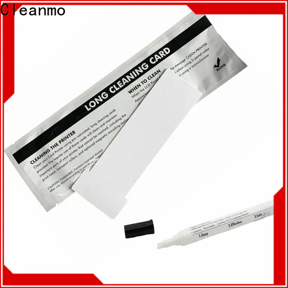 Cleanmo aluminium foil packing printer cleaning sheets supplier for prima printers
