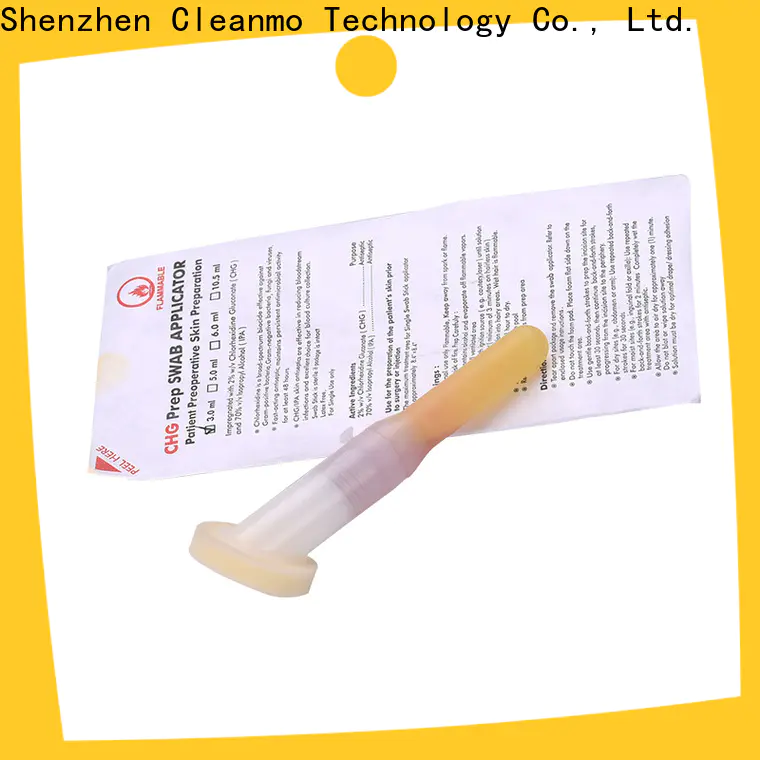 Cleanmo ODM CHG applicators wholesale for biopsies