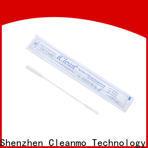 Cleanmo cost effective nylon flocked nasopharyngeal swab manufacturer for rapid antigen testing
