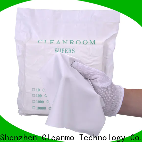 Cleanmo superior dimensional stability microfiber cleaning cloth wholesale for medical device products