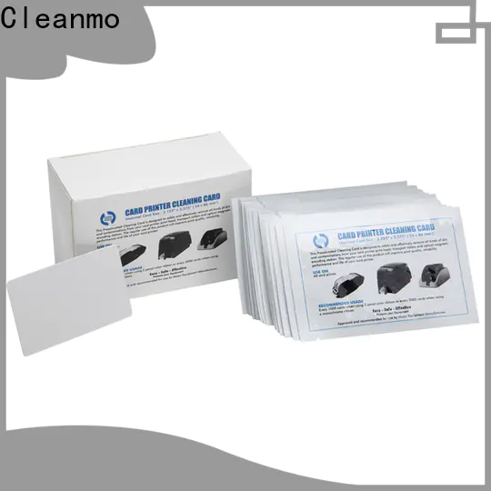 Cleanmo waffle cleaning cards laminate supplier for POS Terminal