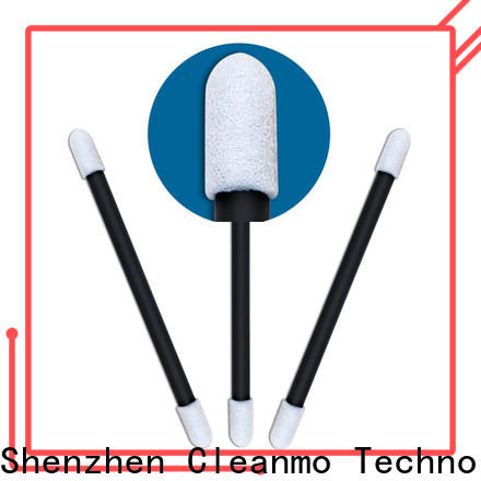 Wholesale extra long cotton swabs ESD-safe Polypropylene handle factory price for excess materials cleaning
