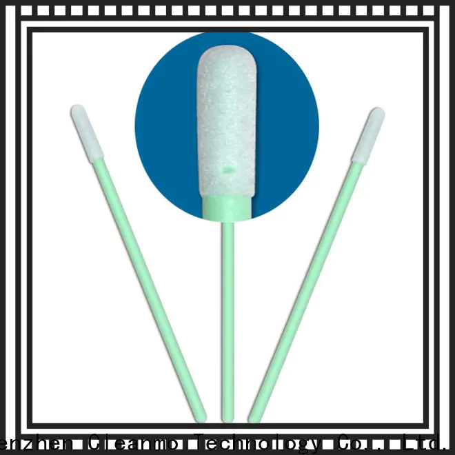 Cleanmo precision tip head nose swab factory price for Micro-mechanical cleaning
