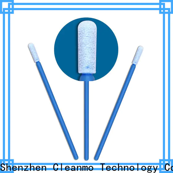 Custom best solvent cleaning swabs small ropund head supplier for general purpose cleaning