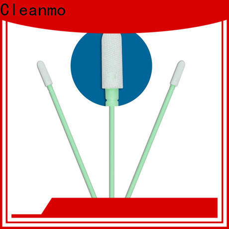 Cleanmo ESD-safe Disposable Microfiber Swabs supplier for excess materials cleaning