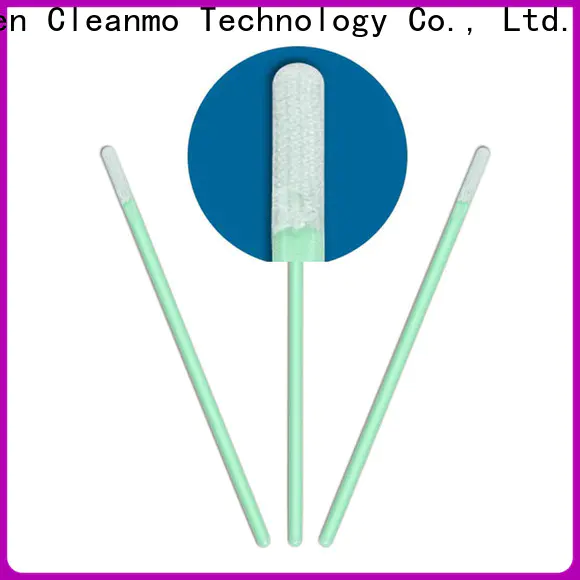 cost-effective microfiber swabs double layers of microfiber fabric factory price for excess materials cleaning