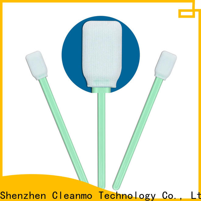 good quality cleaning swabs electronics double-layer knitted polyester factory for optical sensors