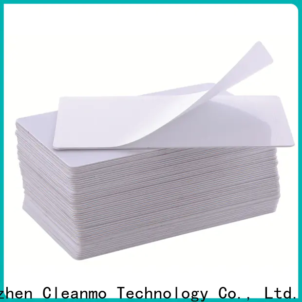 Cleanmo Aluminum Foil printer cleaning supplies manufacturer for ID card printers