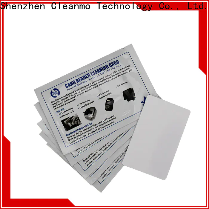 Cleanmo high tack pressure sensitive adhesive datacard cleaning kit supplier for ImageCard Magna