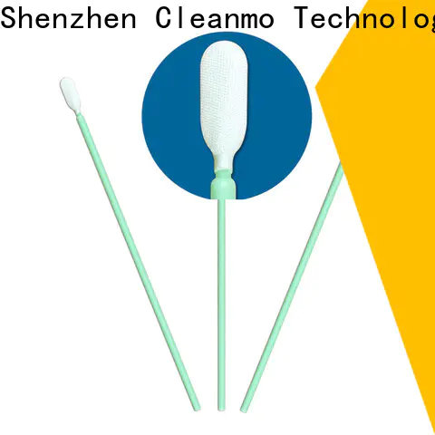 Cleanmo double layers of microfiber fabric cleaning swabs foam factory price for general purpose cleaning