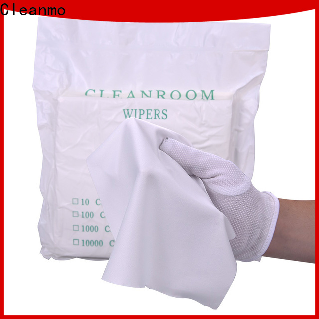 Cleanmo convenient lens cloth factory for chamber cleaning