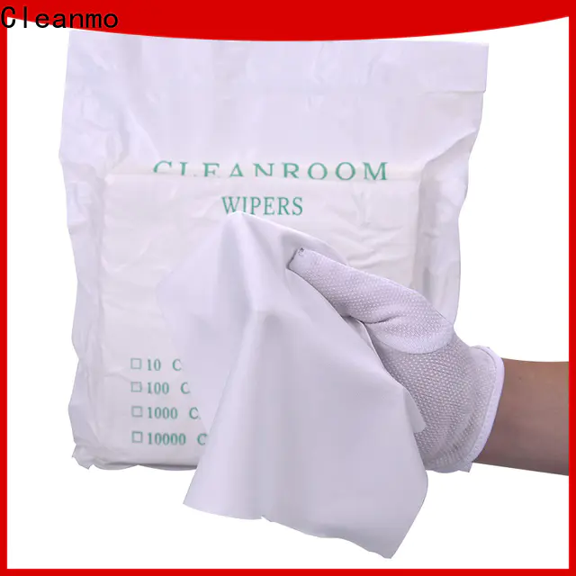 Cleanmo convenient lens cloth factory for chamber cleaning