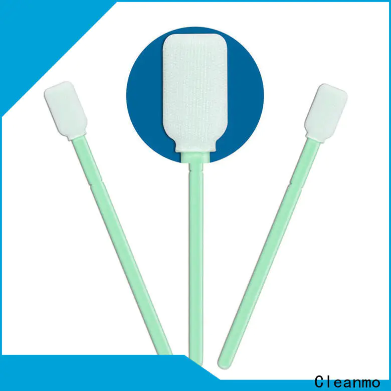 Cleanmo compatible dacron swabs manufacturer for optical sensors