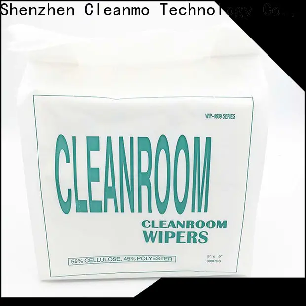 Cleanmo high quality non woven wipes supplier for lab