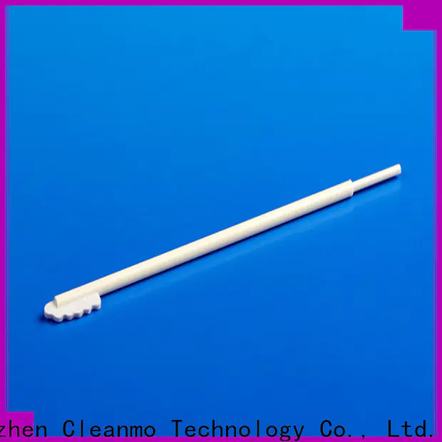 Cleanmo frosted tail of swab handle swab test kits factory for hospital