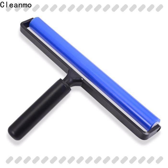 Cleanmo smooth surface silicone rubber roller factory price for glass surface