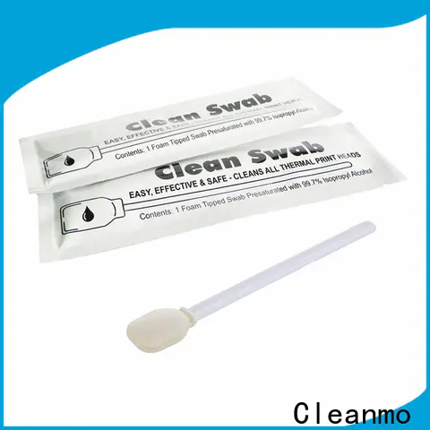 Cleanmo PP isopropyl alcohol Snap swabs factory for Card Readers