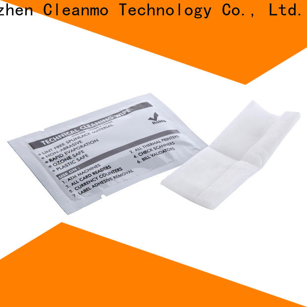 Cleanmo Non Woven Fabric printer cleaning wipes factory for Inkjet Printers