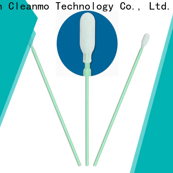 Cleanmo high quality dacron swabs wholesale for general purpose cleaning