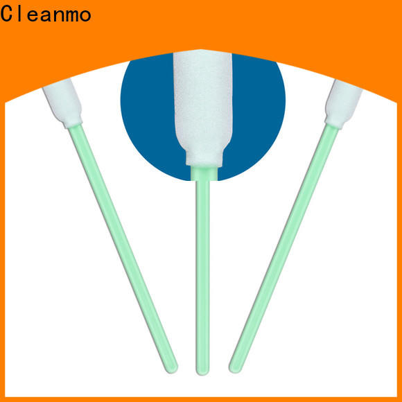 Cleanmo Polyurethane Foam pointed cotton swabs supplier for Micro-mechanical cleaning