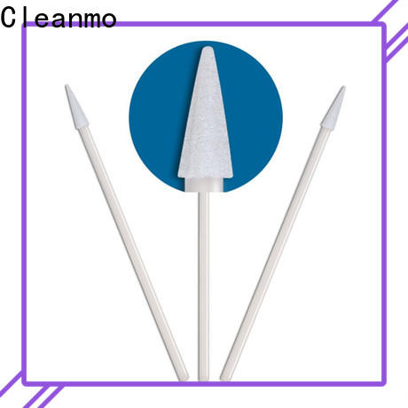 Cleanmo small ropund head puritan swabs supplier for Micro-mechanical cleaning