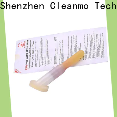 OEM best Medical Sterilized applicator long plastic handle with 2% chlorhexidine gluconate manufacturer for biopsies